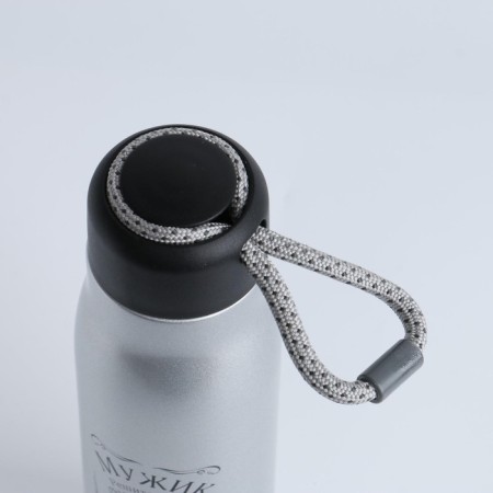 Thermos, 600 ml, traveller "man No. 1", retains heat 10 h 26 x 7 cm-3