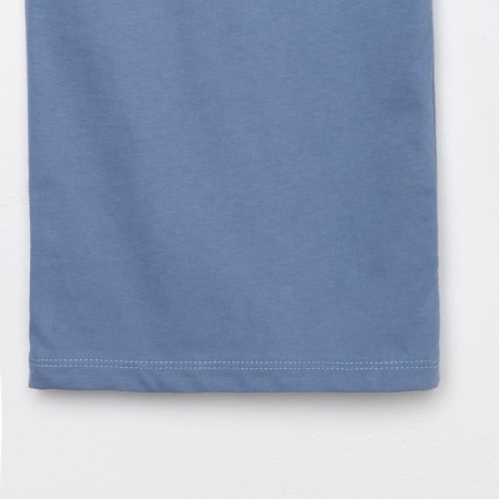 Female pajamas (T-shirt and trousers) KAFTAN "BASIC" size 40-42, Blue color-10
