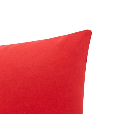 Pillowcase "Ethel" 50x70 cm, red color, stump, 125 g/m²-1