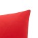 Pillowcase "Ethel" 50x70 cm, red color, stump, 125 g/m²