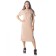 Women's dress W.W.F.H., size 44, color light brown