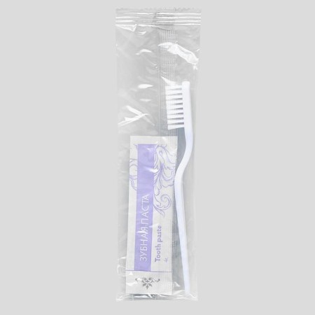 A set of 5 Travel (razor set, dental set, shampoo Sasha, soap, comb)-1