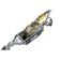 Manual winch Kraft KT705008, with a double ratchet mechanism, 2 tons, 2.2 m, 2 hooks