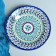 Plant of Rishtan ceramics "Patterns", 27 cm, Blue Mix