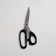 Clothing scissors, mowed blade, 8 ", 21 cm, color mix