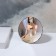 Mirror Nast-Buns Circle (1) b/took Animal D15.5/15.8*16cm metal/leatherette leopard K/box QF