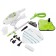 Steam mop KitFort KT-1060, 1300 W, 300 ml, cord 4.7 m, white-green