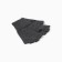 Gloves (mittens) female, gray color, 18