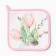 Ethel Tulip Temuses 19x19 Sarzha, 100% H/L, Vatin 250g/m2
