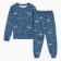 Pajamas for boys, jeans color, height 134 cm
