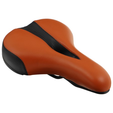 Dream Bike saddle, sport-composter, brown color/black-1