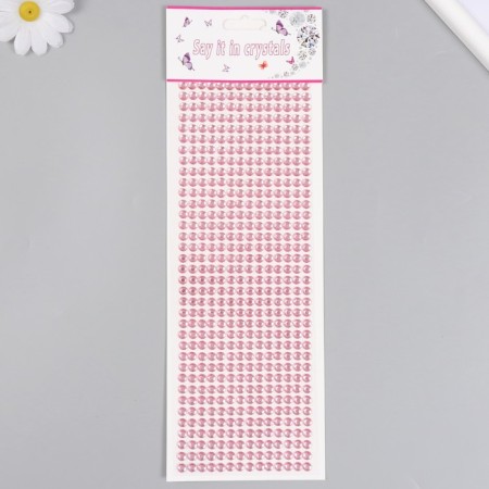 Semi -busines self -adhesive d 6 mm, pink-2