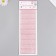 Semi -busines self -adhesive d 6 mm, pink