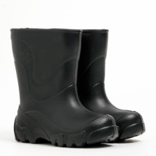 Boots for children insulated, black color, size 29-30