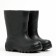 Boots for children insulated, black color, size 29-30