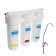 System for filtering water "Aquaphors" Trio, PP5/B510-04/B510-02, softening, 3-step, with a crane, 1.5 l/min