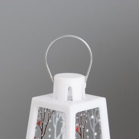 Lamp "Snowman and Christmas tree" 3hlr1130 White 4.4x4.4x9.4cm-3