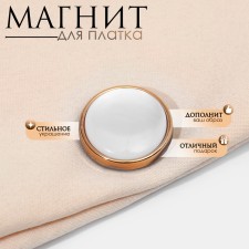 Magnet for the scarf 