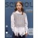 Knitted children's vests Amarobaby Mesh, height 128 cm, color gray color