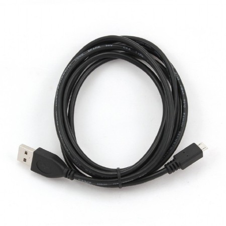 Cablexpert cable, microUSB - USB, 1 A, 3 m, black,-2