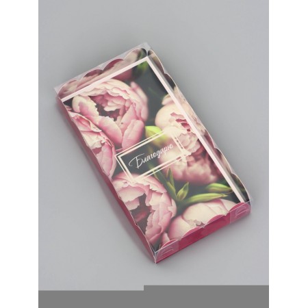Cookie box, confectionery packaging, "flowers", 10.5 x 20 x 3cm-2