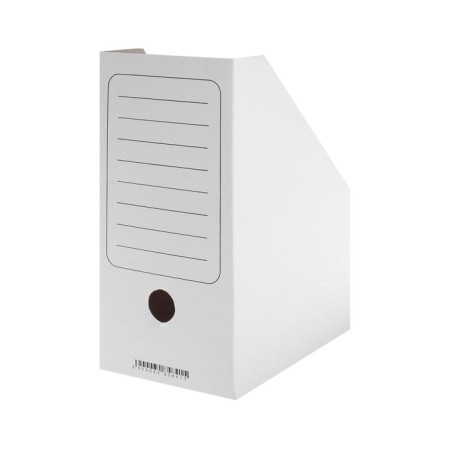 A4 storage, archive from microhofrotcard Calligrata, 150 mm, up to 1,400 l, white-1
