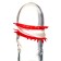 The nozzle stimulates with antennae No. 6, 19 cm