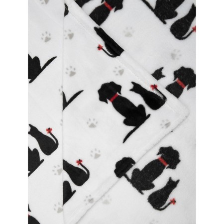 Texrepublic blanket, size 200x220 cm, white color-4