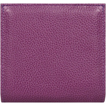 Wallet on the button, the map for maps (3)/coins/bill, purple color 10.2x9.5x3cm-3