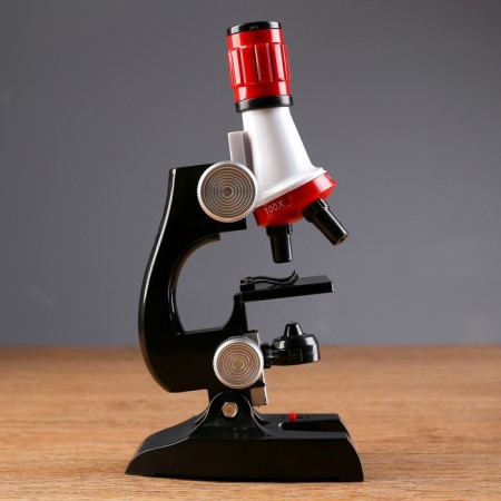 Microscope "Young researcher", a multiplicity of an increase in 1200x, 400x, 100x, with backlight-3