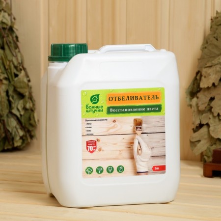 Wood whitener for baths and saunas 5 liters