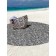 Pareo and beach rug "Savannah", d = 150 cm