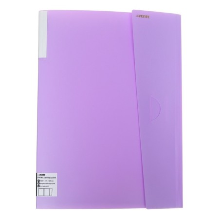 Folder 40 Boils A3 500 μm Devente Pastel texture "Sand", valve, lilac-1