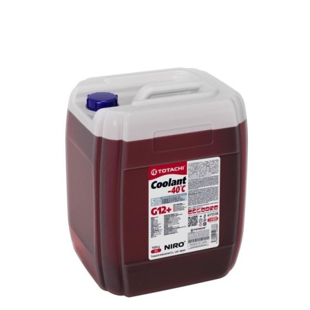 Antifreeze Totachi Niro Coolant -40 C G12+, Red, 10 kg