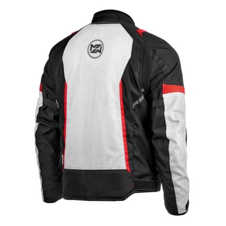 Men's jacket Moteq Spike, textiles, size S, black, white-1