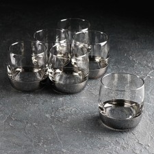 A set of glasses for whiskey 