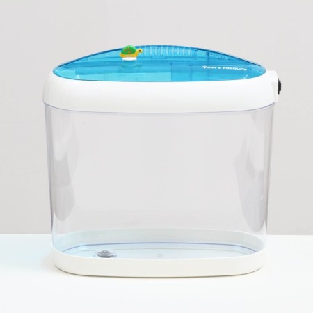 Aquarium desktop, with LED lighting and feeding calendar, 4.4 liters-1