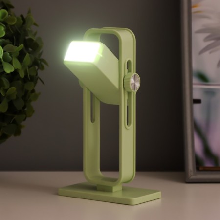 Nightlight "RUDS" LED 3W USB AKB Green 9x4.8x16 cm-2