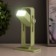 Nightlight "RUDS" LED 3W USB AKB Green 9x4.8x16 cm