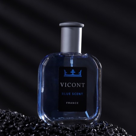 Men's toilet water Vicont Blue Scent, 100 ml (based on Blue Label (Givenchy)-1