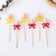 Skewers "Easter eggs" mix, set 6 pcs.