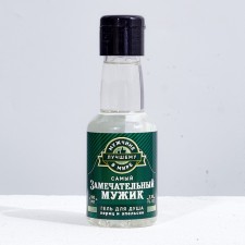 Shower gel in the vodka vodka bottle, the aroma of pepper and orange, 100 ml