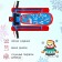 NIKA Snowdrive snowfall, CND3/SD3, red/blue color