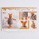A toy -baby “Goldi Fox, a set for sewing, 21 × 14.4 × 0.8 cm