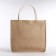 Shoper without fastening, blue/beige color
