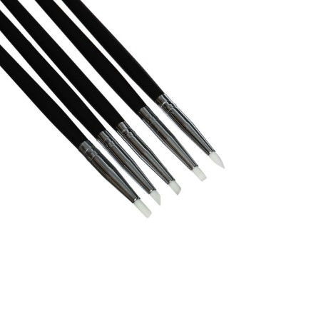 Set of brushes latex 5 pieces, small-7