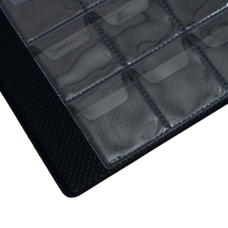Album for coins 125 x 185 mm Calligrata "Combi" for 120 coins, 8 sheets, PVC cover, blue-5