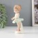 Souvenir ceramics "Little ballerina in a green pack" 7.5x4x4x12 cm