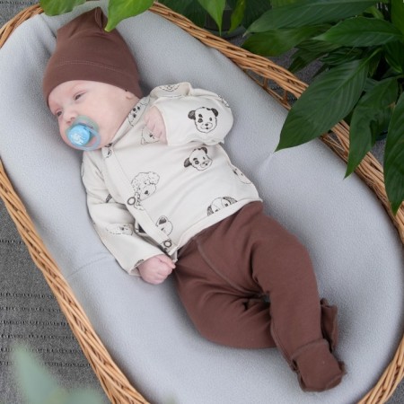 Комплект детский KinDerLitto «Мягкий хлопок-2», 3 предмета, принт питомцы, рост 56-62 см-1