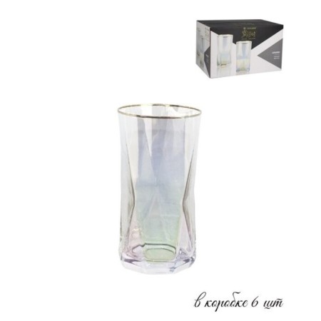 Set of glasses Lenardi, 500 ml, 6 pcs